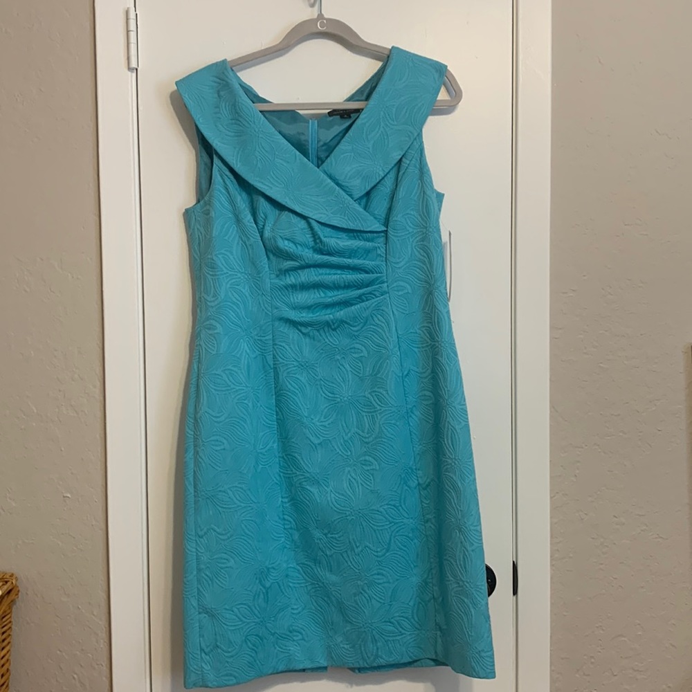 Brand New Tahiti Turquoise Dress Sz 12